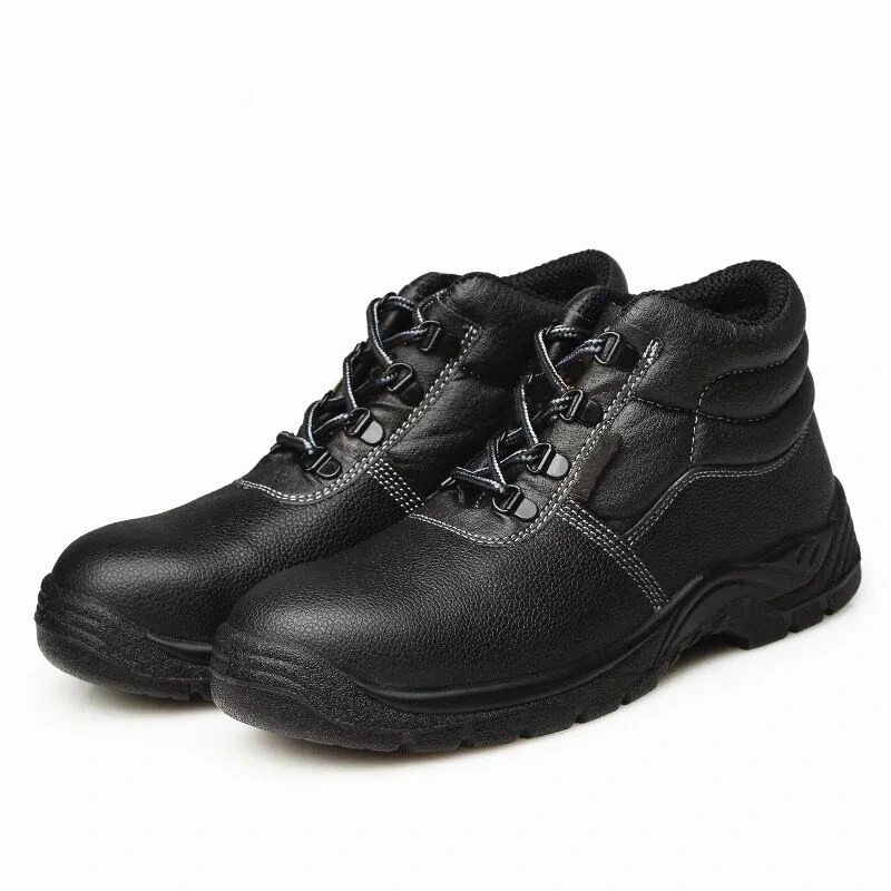 Genuine Leather Durable Labor Protection Boots Work Boots Safety Boots in Guangzhou