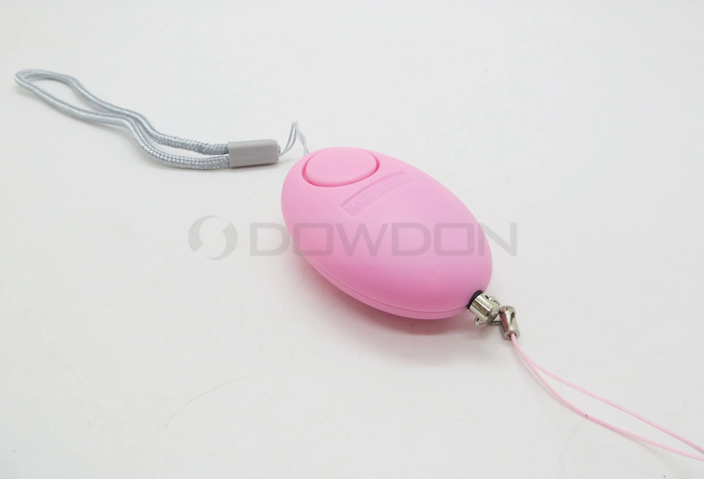 Factory Price Multi Color Egg Shape Lady Personal Alarm with Belt for Handbag