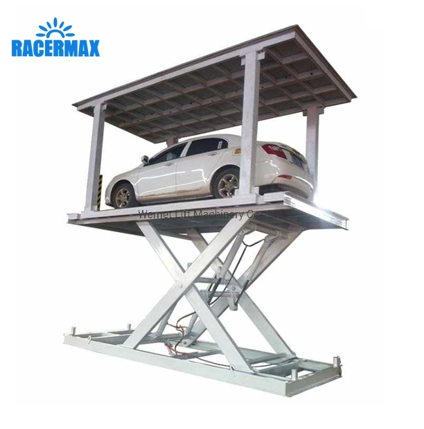 Car Parking Lift 2-Layer, Underground Garage, Villa Home Use