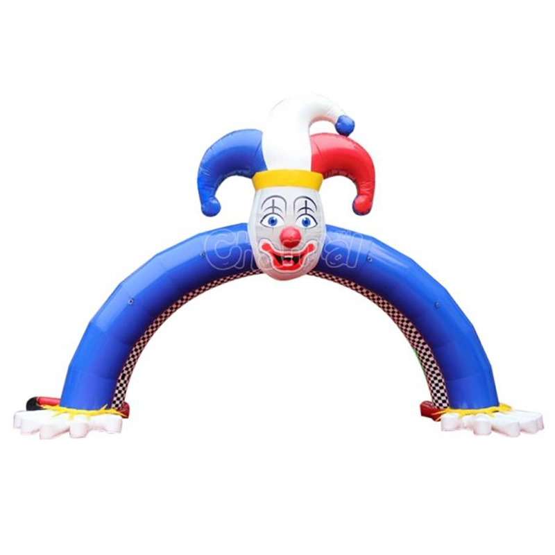 Commercial Clown Inflatable Finish Line Arch Misting Arch Events Welcome Balloon Kit Inflatable Start Finishing Arches