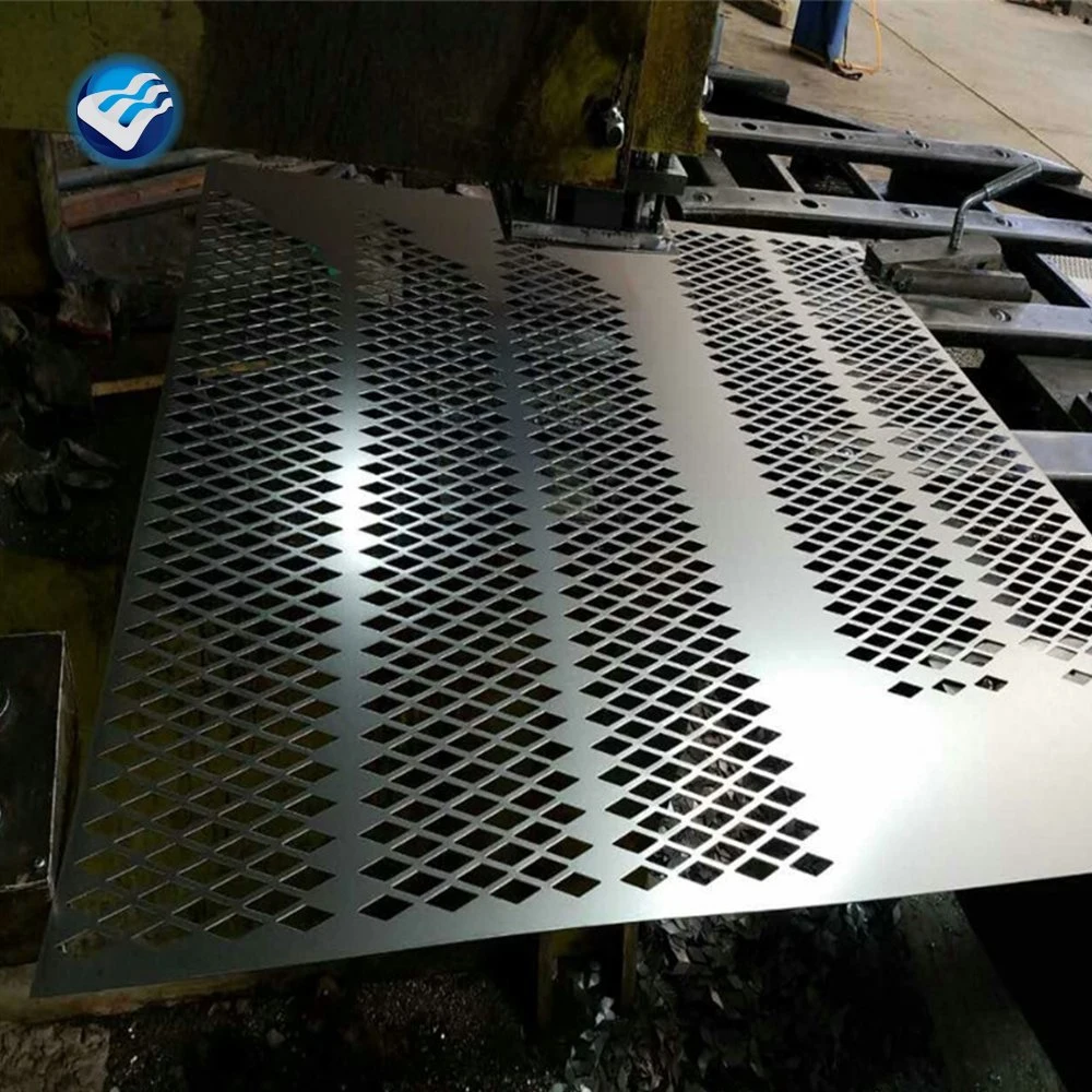 Oval Hole Shape Aluminum Perforated Sheet Metal