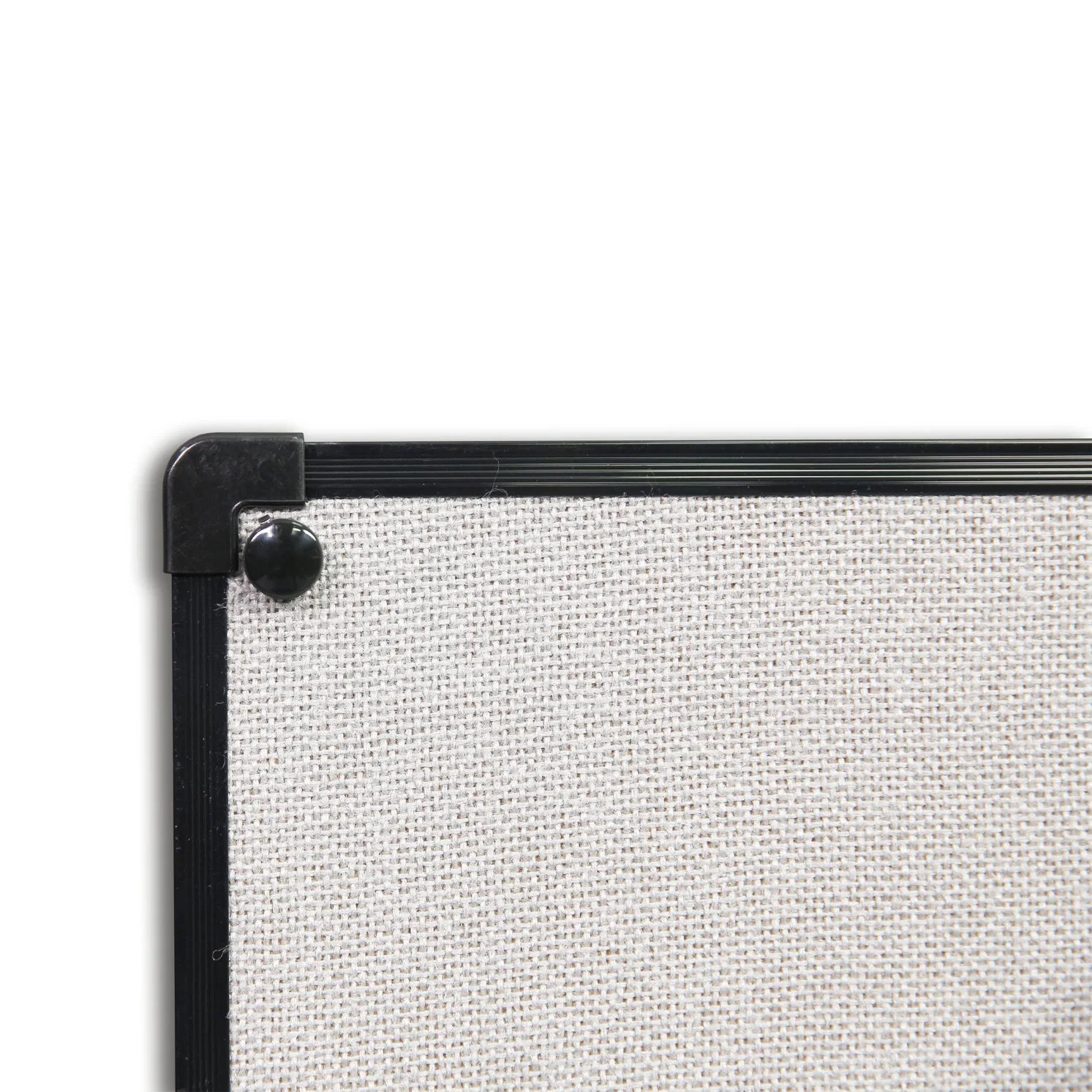 Hot Sale Factory Supplier Plastic Frame Cork Board with Push Pin for School and Office Cork Board