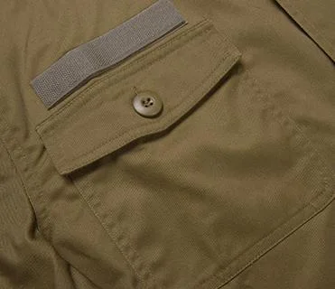 Xinxing Wholesale/Supplier Custom Dress Deep Khaki Long Sleeve Uniform Tactical Men Shirt