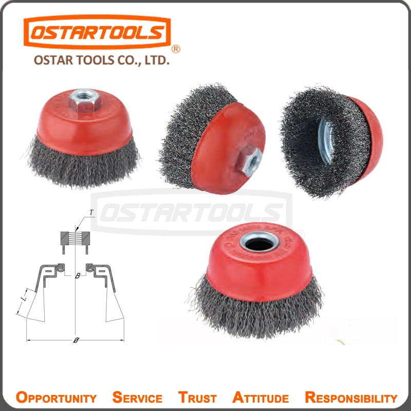 Abrasive Polishing Wheel Wire Cup Brush for Industrial Use