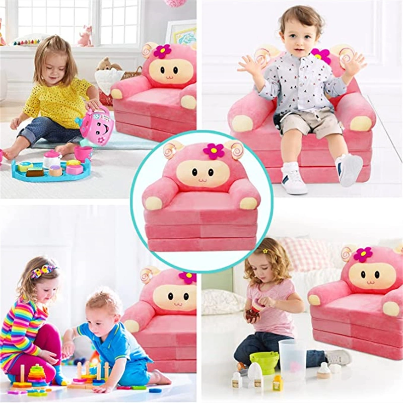 Three Folding Cartoon Sofa for Children