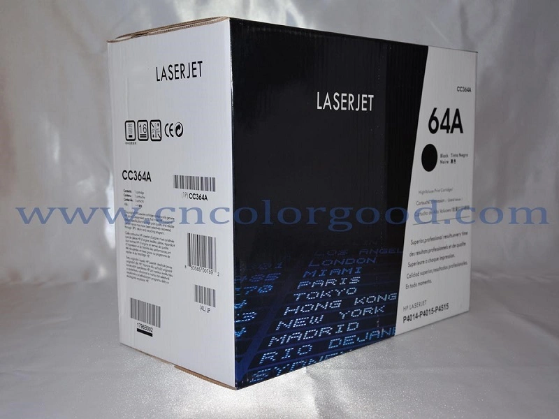 خرطوشة حبر طباعة أصلية عالية الجودة Cc364A لطابعات HP LaserJet خرطوشة الطابعة P4014/P4015/P4515 بقدرة 64 أمبير