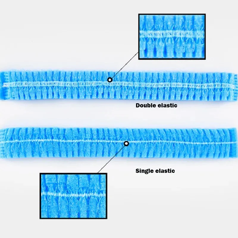 Nicht Gewebte Chirurgische Medizinische Einweg Bouffant Mob Clip Kopfkappe Als Krankenschwester Arzt Haar Netz Kappe