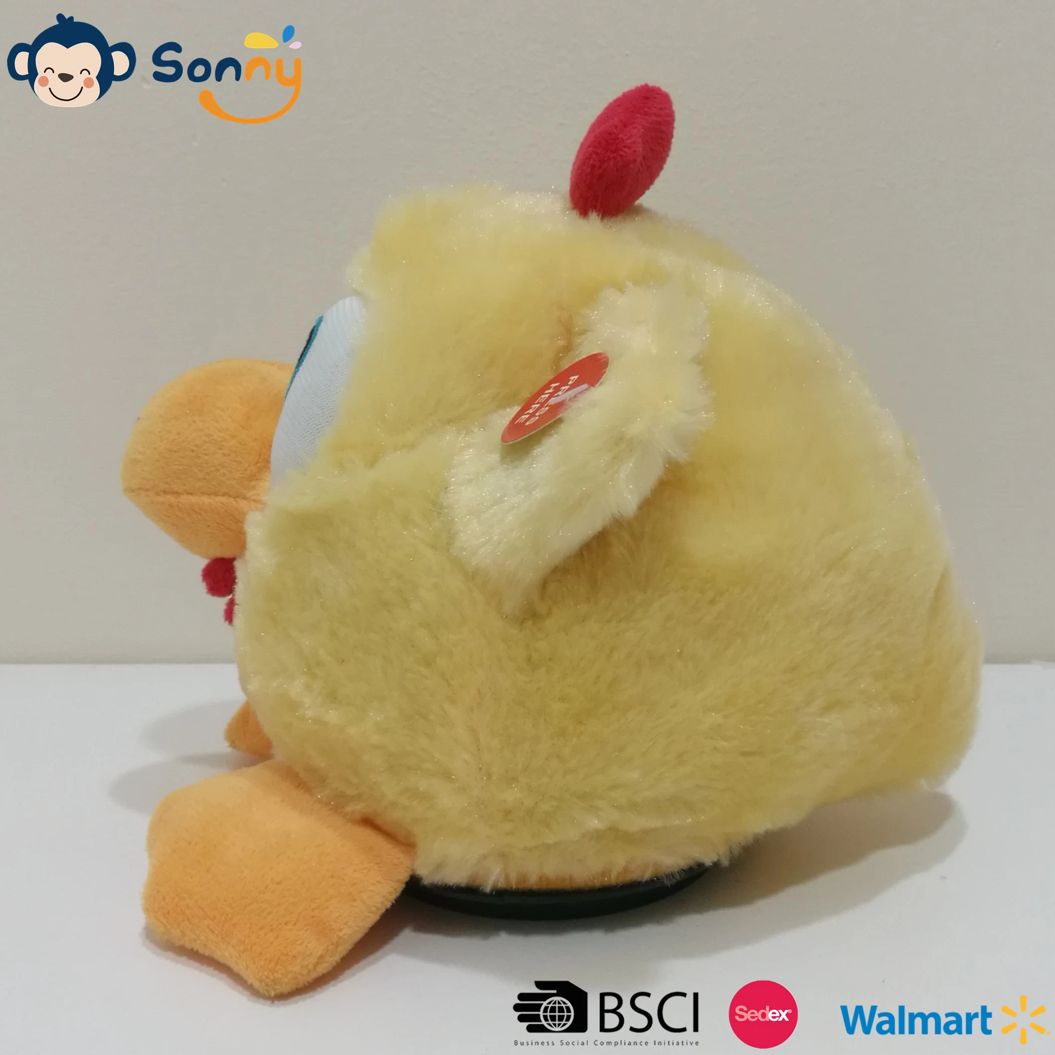 Wholesale/Supplier Original Factory Musical Spinning Easter Plush Chicken Kids Gift