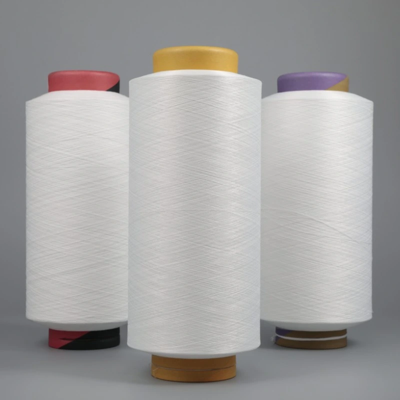 Chinese Manufacture Polyester Yarn 100% Recycled Polyester Nim SD Spadnex Filament Yarn DTY 75D/48f Yarn for Knittingaa Grade 100% Recycled Polyester Yarn Prof