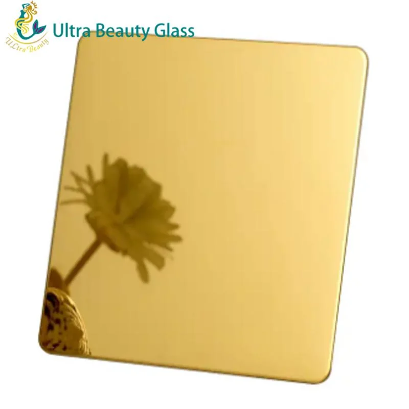 Customized Colored Decorative Blue Coated Mirror