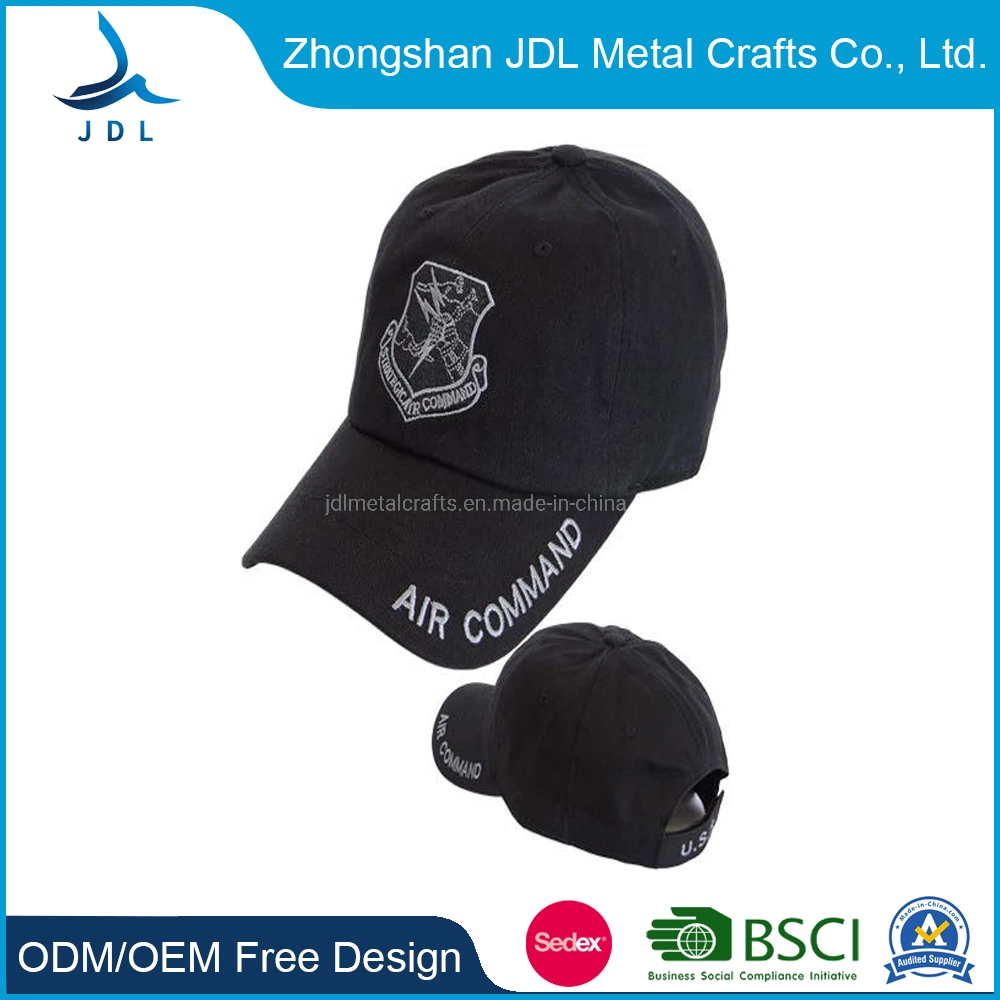 Custom 3D Embroidery Cotton Hip Hop Hat Fashion Sports Snapback Cap (06)