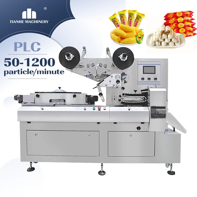 Automatic High Speed Pillow Packing Machine Water Bread Vegetable Bag Sealing Machine