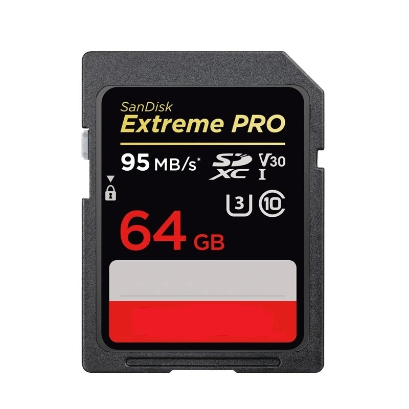 Calidad original Extreme PRO SD 16GB/32g/64g/128g/256g10 Tarjeta SD de memoria de clase de apoyo para la cámara