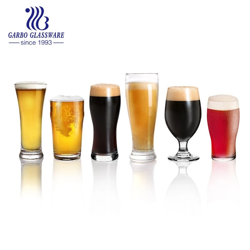 Wholesale/Supplier Drinking Juice Beer Pint Glass Cup Customized Logo Clear Beer Glass Cup