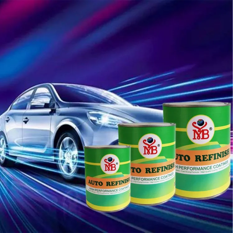 High Performance Car Refinish Colorful Repair Auto Paint