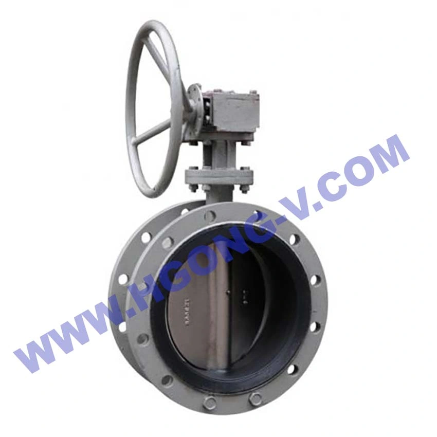 API/DIN/ANSI Ductile Cast Iron Carbon Steel Aluminium Alloy Bronze Duplex Stainless Steel Ggg40/50 Wcb A216 CF8 CF8m U Flange Butterfly Valve