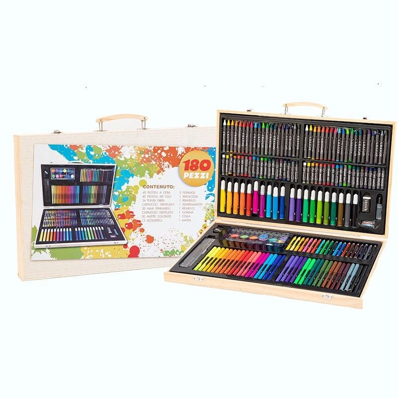 The Large Capacity Washable Color Pencil Bright Drawing Art Market Pen Set