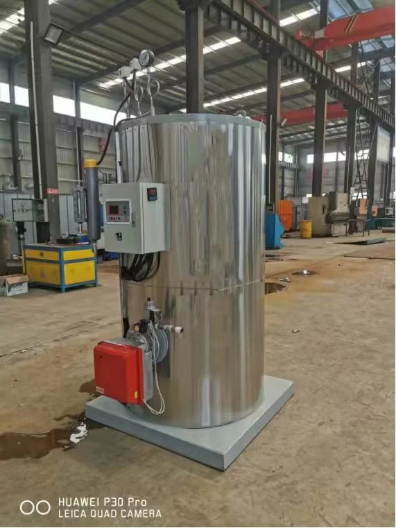 Vertical 0.6t/Hr Natural Gas Heavy Oil Fired Steam Boiler for Making Rebonded Foam