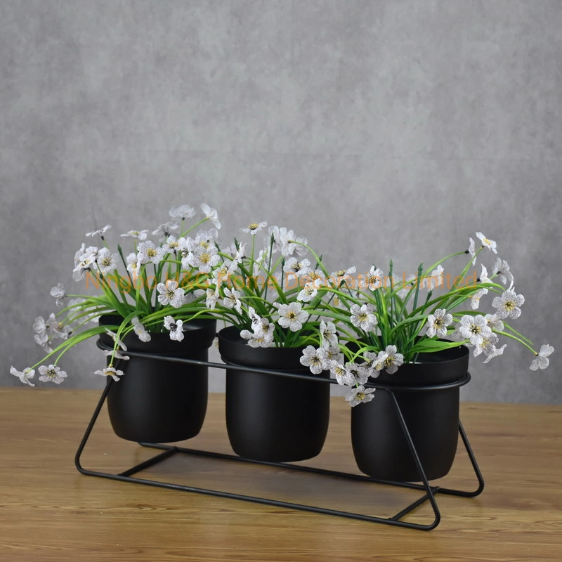 Metal Plant Pot Home Decoration Flower Pot