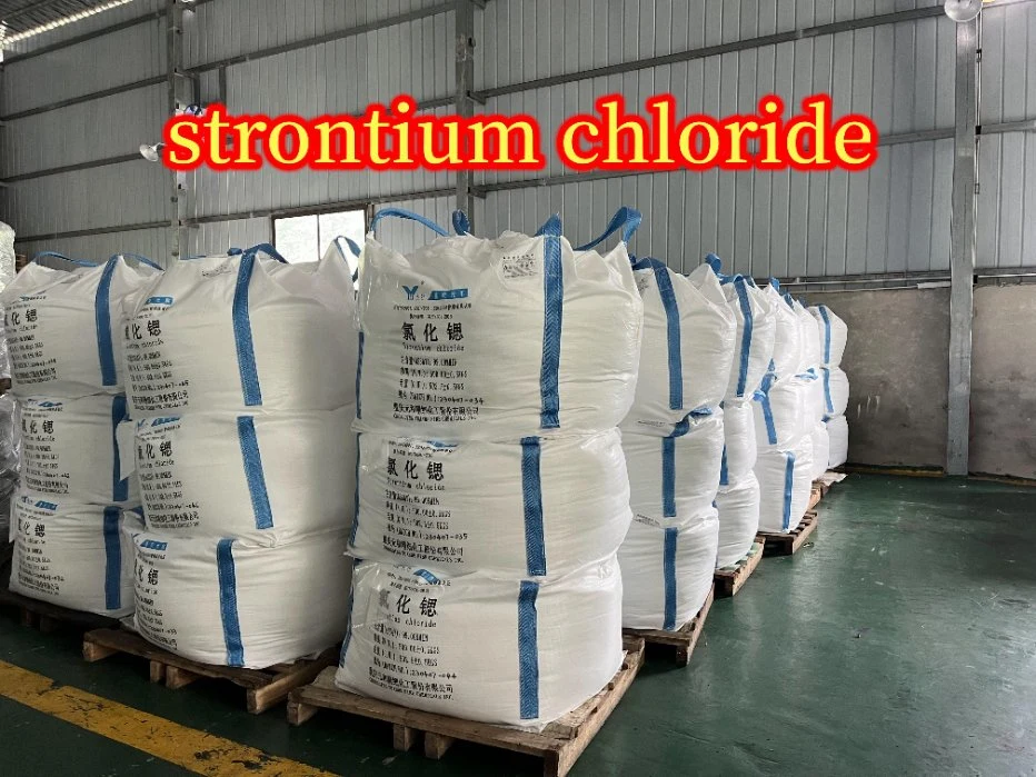 Le chlorure de chlorure de strontium hexahydraté en Chine usine