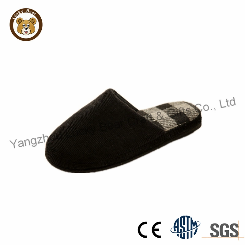 New Design Custom Men Indoor Shoes Bedroom Slippers