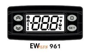 Controladores electrónicos de temperatura Eilwell Ewplus 961 para unidades de refrigeração