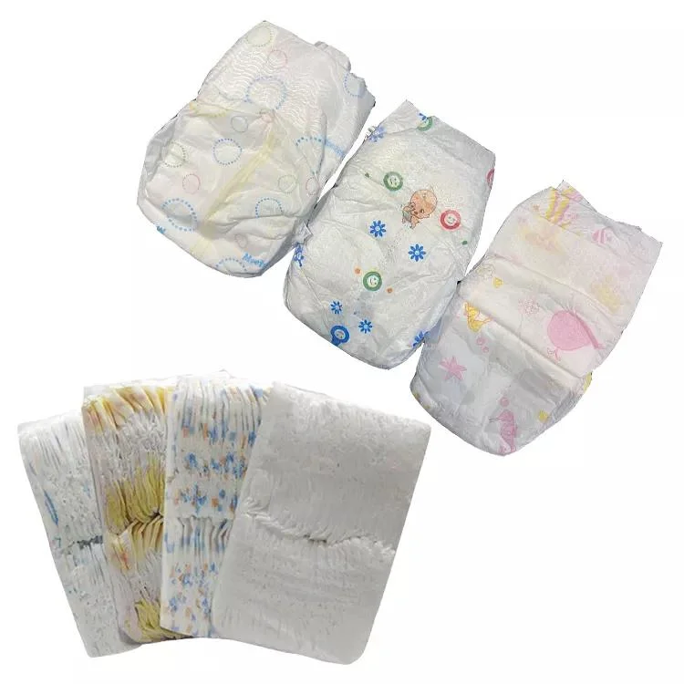 Wholesale/Supplier Manufacturer Cheap Price Disposable B Grade Bamboo Cotton Baby Diapers