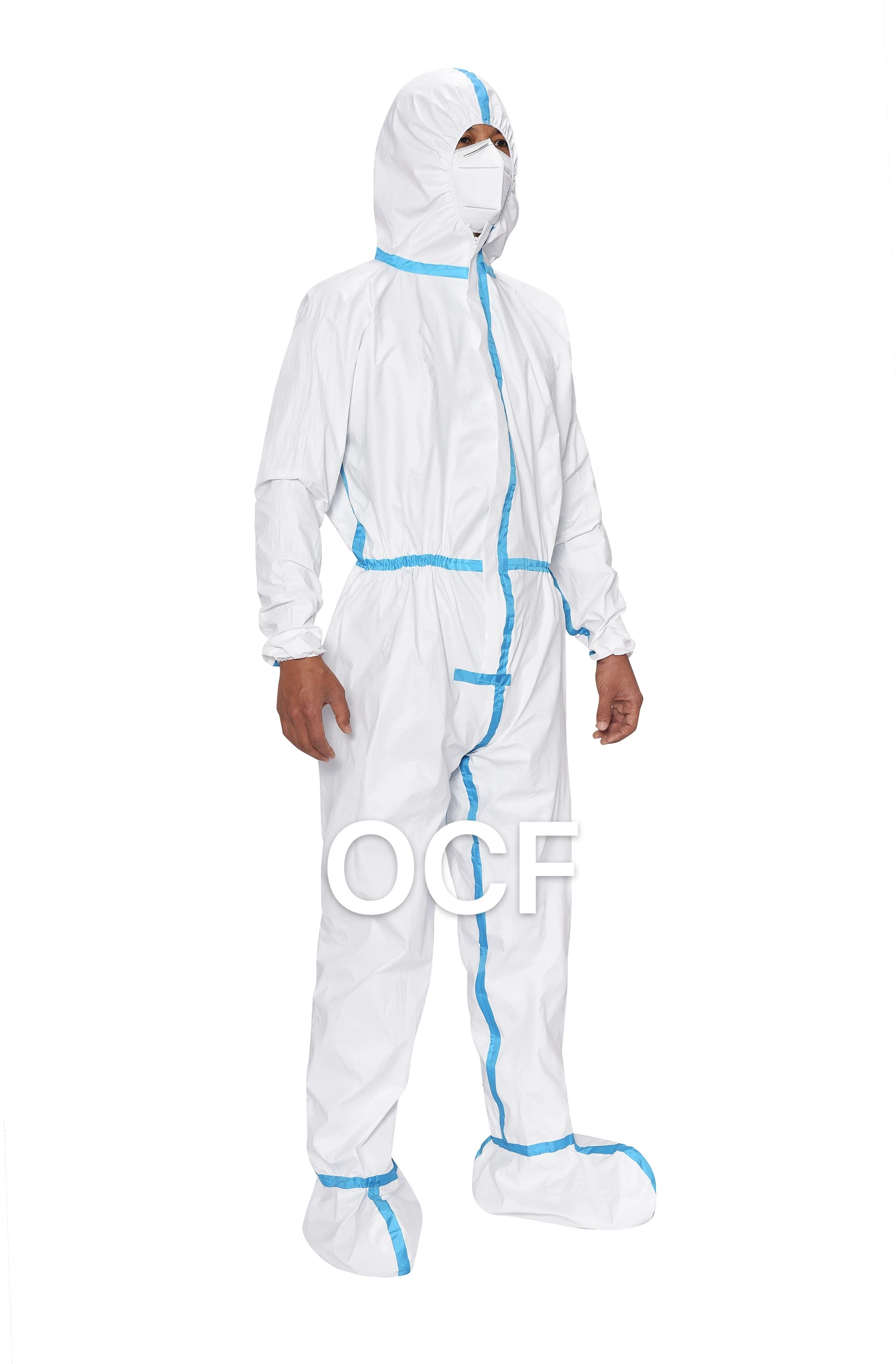 Ce En14126 Certificated Disposable Medical Protective Uniform