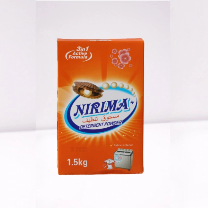 Laundry Detergent Powder in Carton for Middle East
