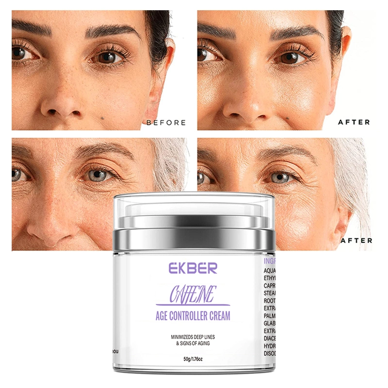 Facial Whitening Retinol Cream Organic Anti Aging Moisturizer Skin Care Vegan Face Collagen Anti-Wrinkle Cream