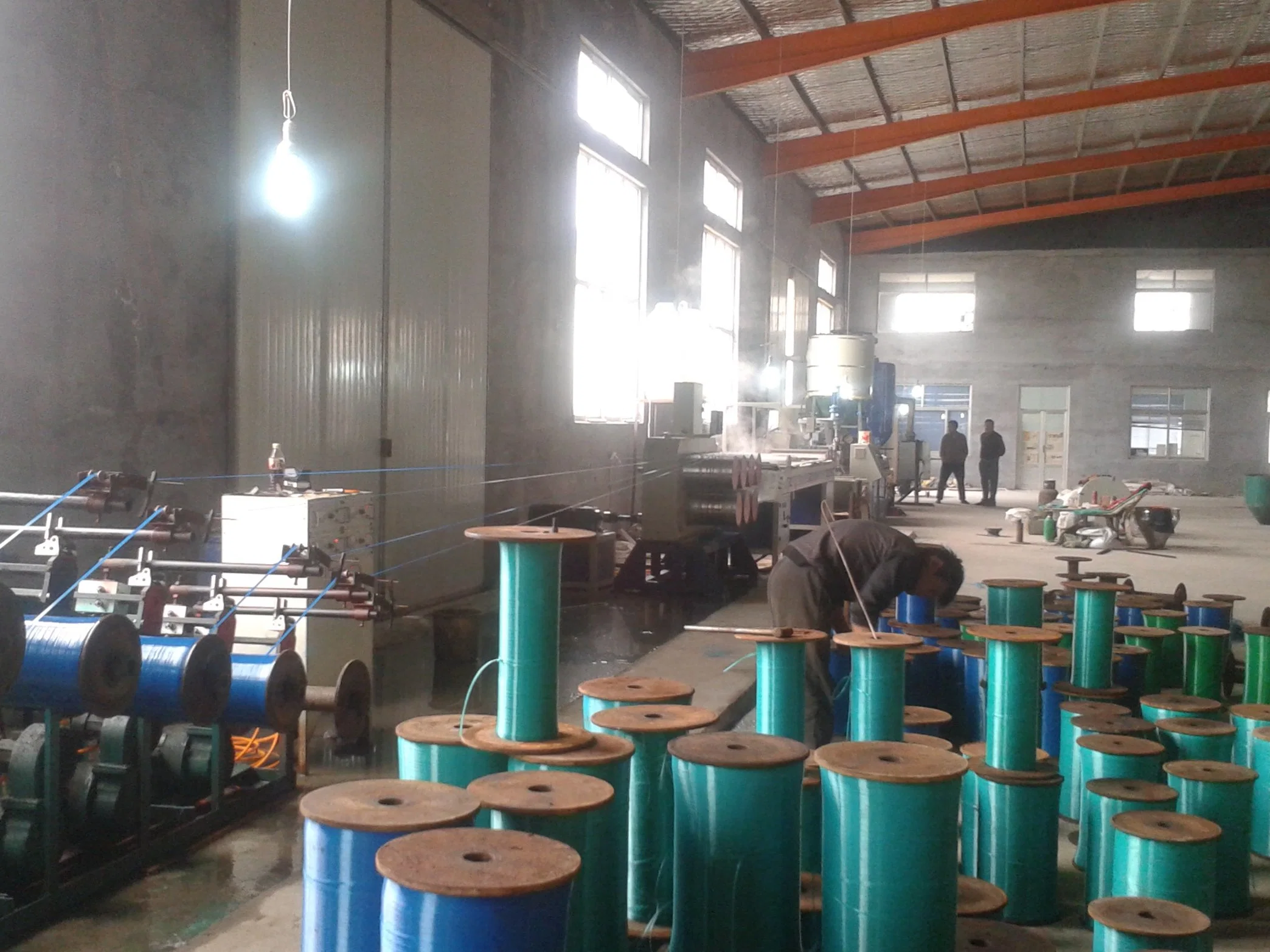 Plastic Fiber Pet/PP/PBT/Nylon Filament Safety Net/Fishing Net/Dustproof Net Filament Extruding Making Machine