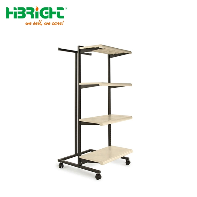 T Stand Hangrail Clothing Stand Clothes Display Rack