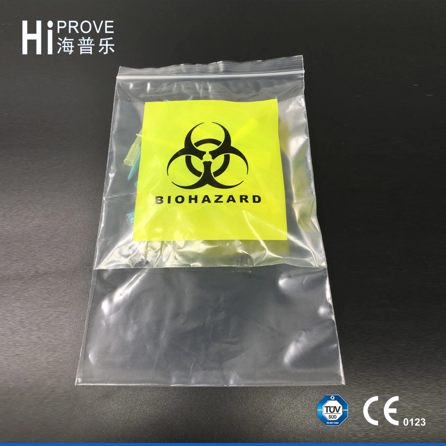 Ht-0615 Medical Specimen Transport Self Seal Plastic Bags