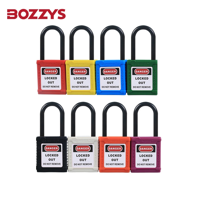 Lockout Manufacturer 38mm Nylon Shackle ABS Industrial Padlock