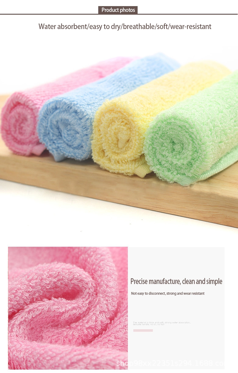 Microfiber Absorbent Kitchen Dish Cloth Towel, Non-Stick Oil Washing Cloth Rag, Household Dishcloth