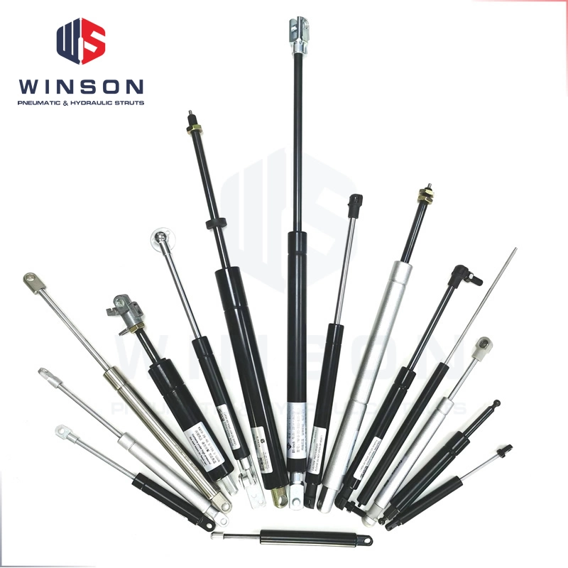 High Quality Gas Springs, Pneumatic Gas Struts, Gas Lifts, Nitrogen Compression, Lockable, Traction, Extension Type Gas Springs