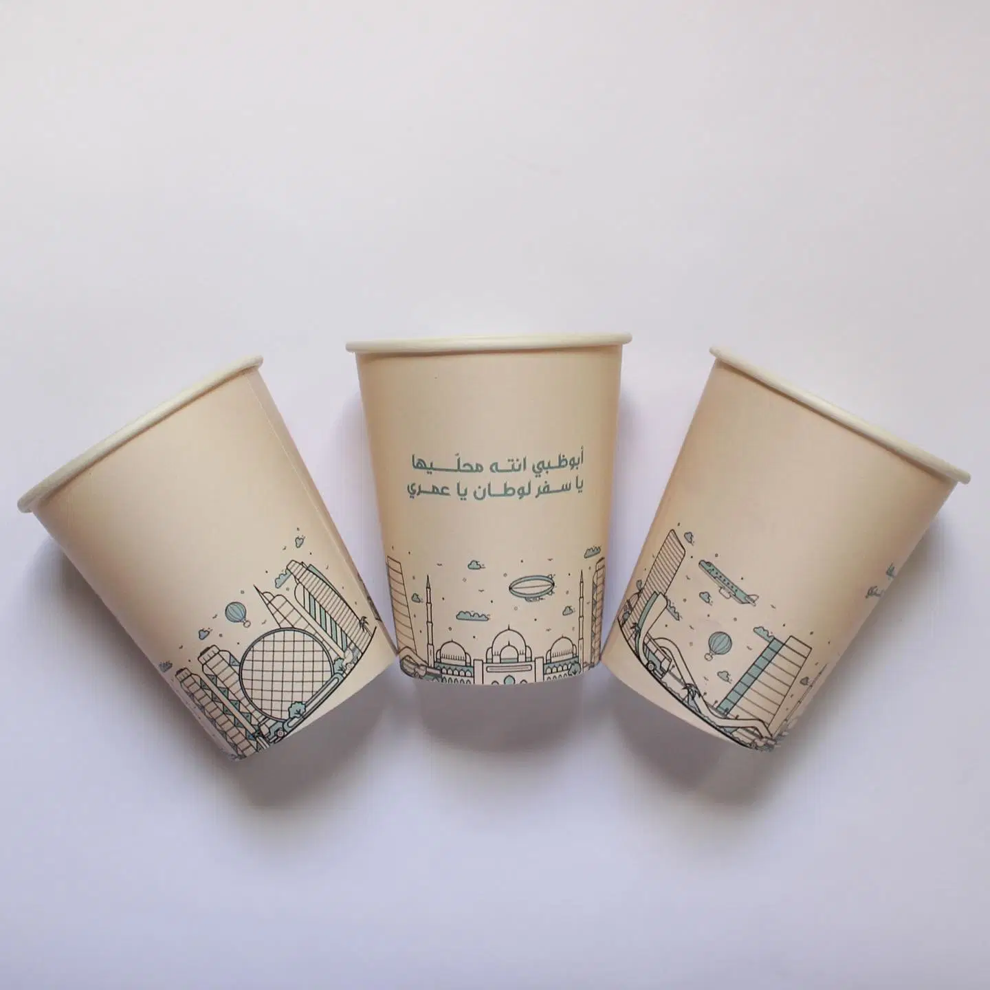 Paper Cups Coffee Disposable 4oz to 20oz Custom Customized Wall Style Weight Material Origin Type Colors