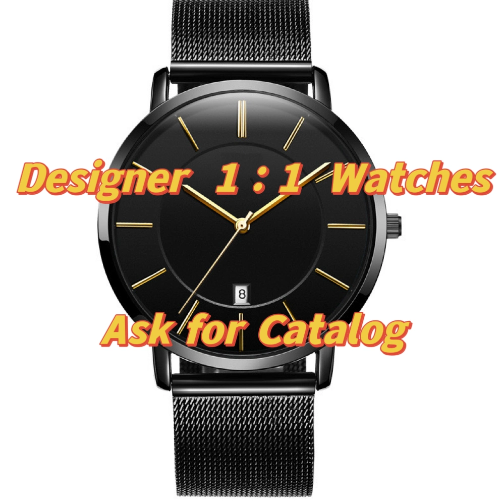 Designer de marca de venda a quente Nova geração Relógio impermeável de movimento ultrafino e automático 4130, relógio de canetas, relógio de precisão com relógio de aço réplica de mesa