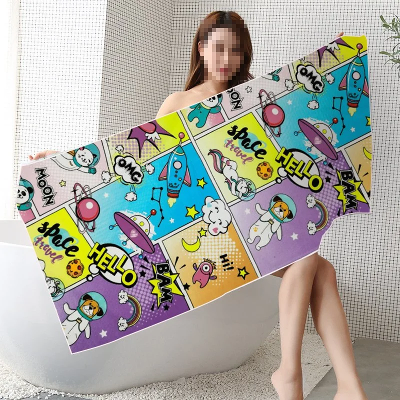 75*150cm Beach Towel Large Sport Towels Camping Accessories