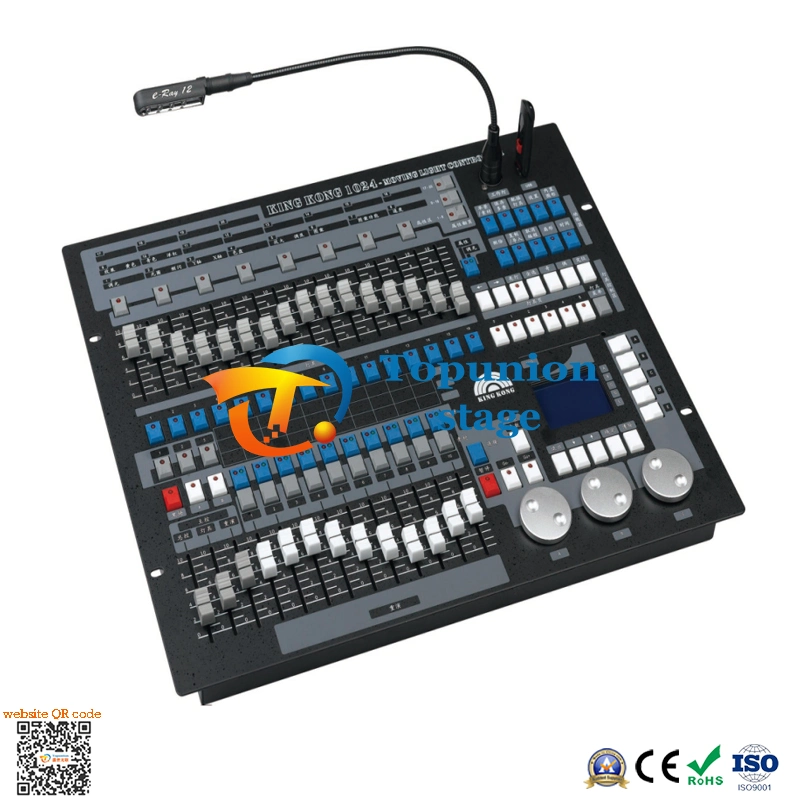 Consola de control de luces del ordenador de haz de cabeza de Diamond 1024 DMX512 Shake Bar de bodas Palmer controlador de luz