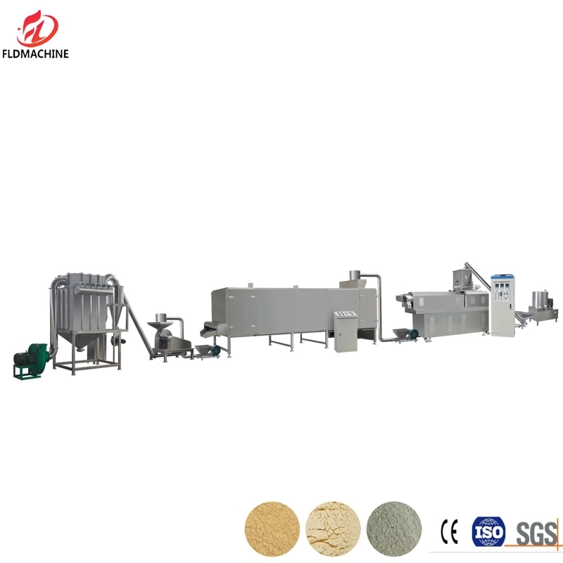 Baby Instant Rice Maize Nutrient Puree Porridge Food Processing Machine Equipment Production Line