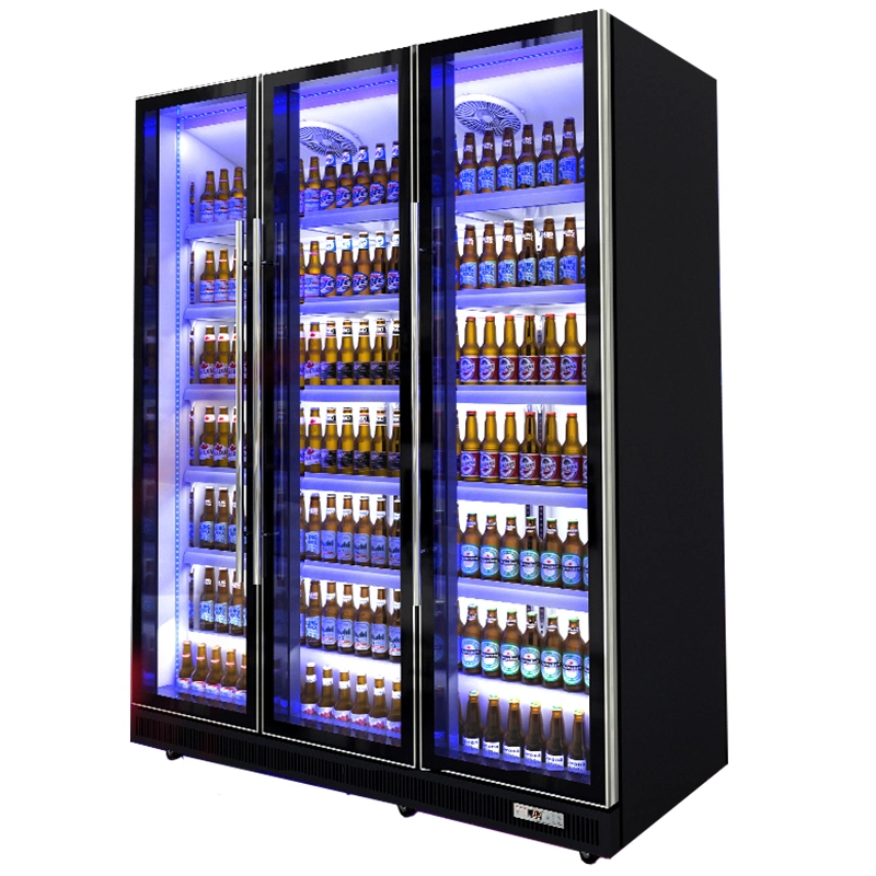 Commercial Electric Cold Drink Beverage Cooling Display Refrigerator Showcase