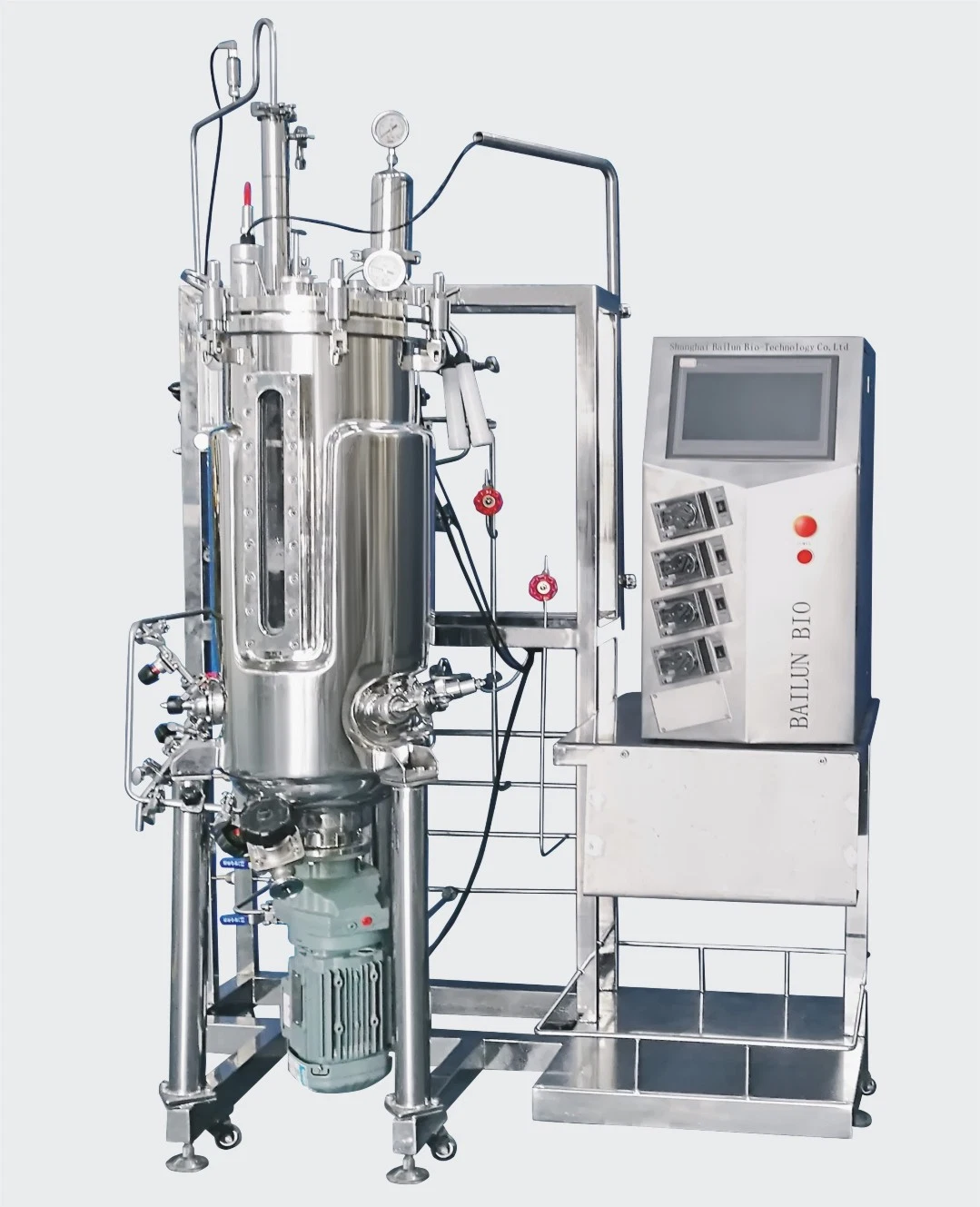 Specialized Bioreactors with Insulated Fermentor Multi-Union 100L Stainless Steel