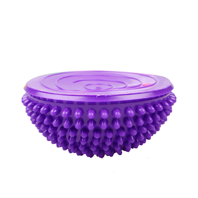 Venda por grosso de brinquedos infláveis em PVC, metade do sensor de balanceamento de yoga massagem Ball para filhos adultos