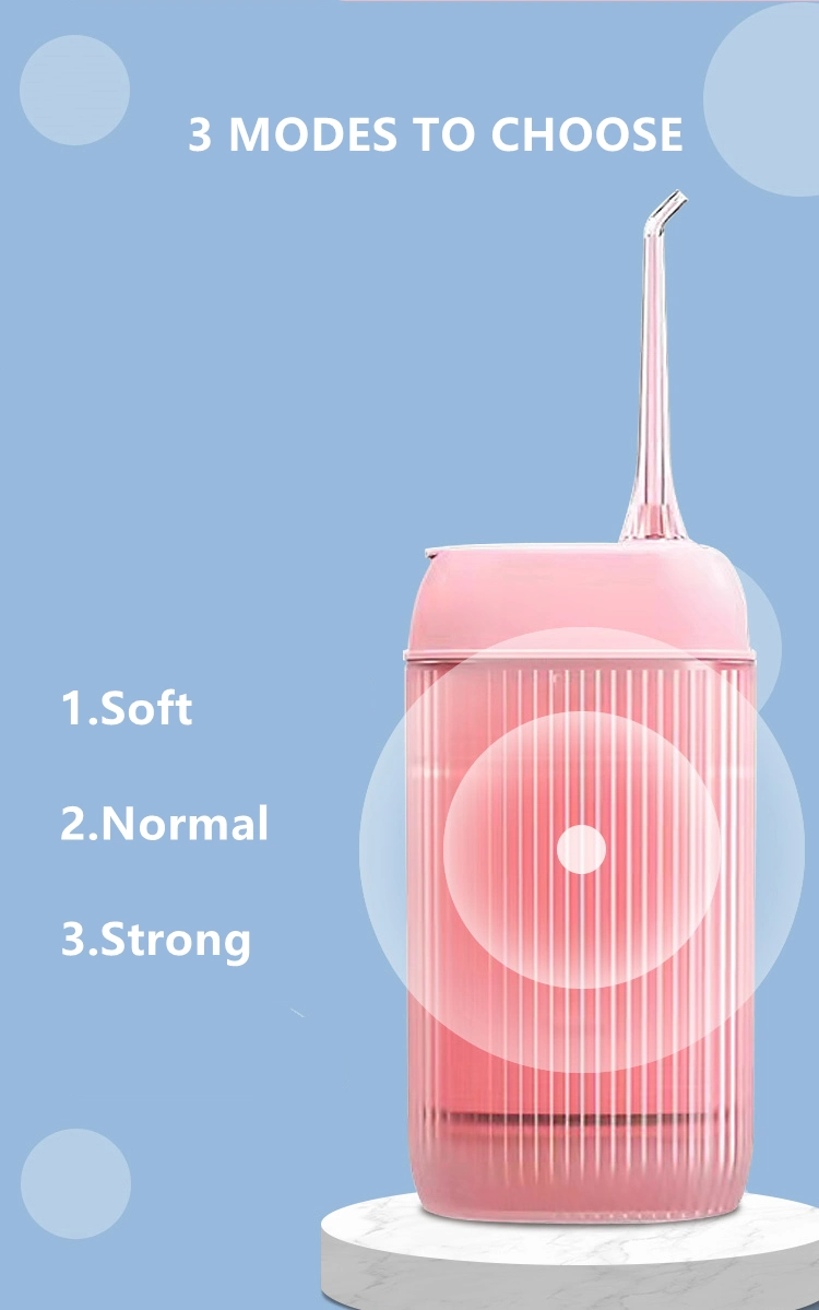 Dental Care Product Water Dental Flosser Rechargeable Electronic Portable Oral Irrigator for Teeth Clean with 4 Modes 6