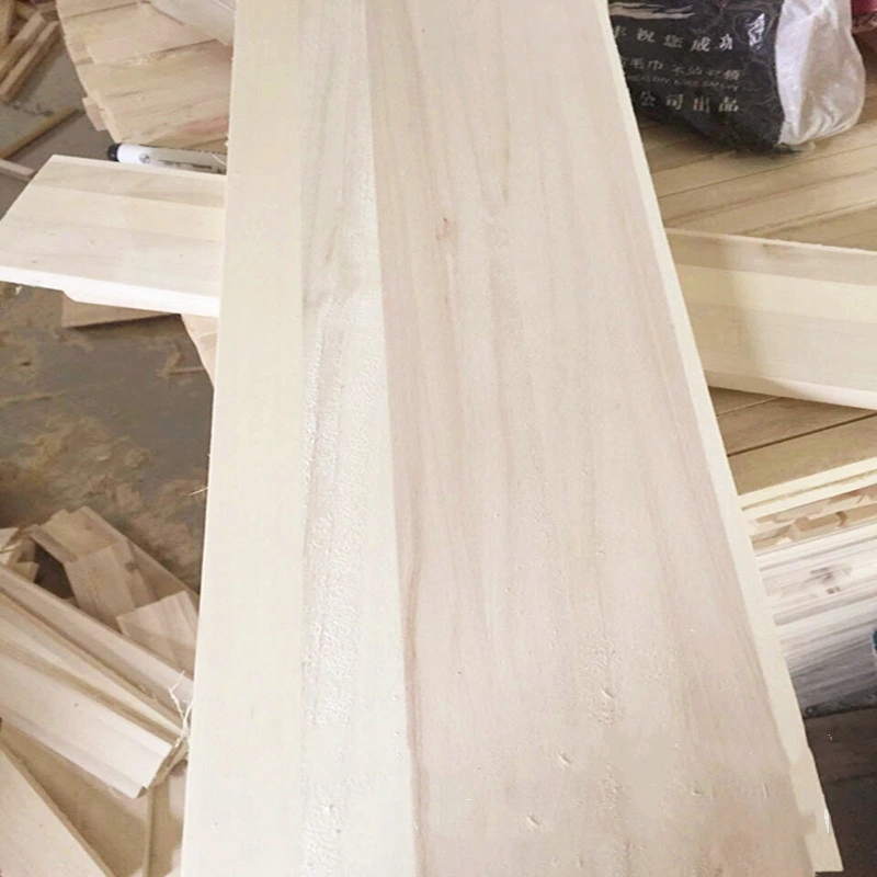 Placar Timber Finger Joint Board Solid Poplar Wood Plank