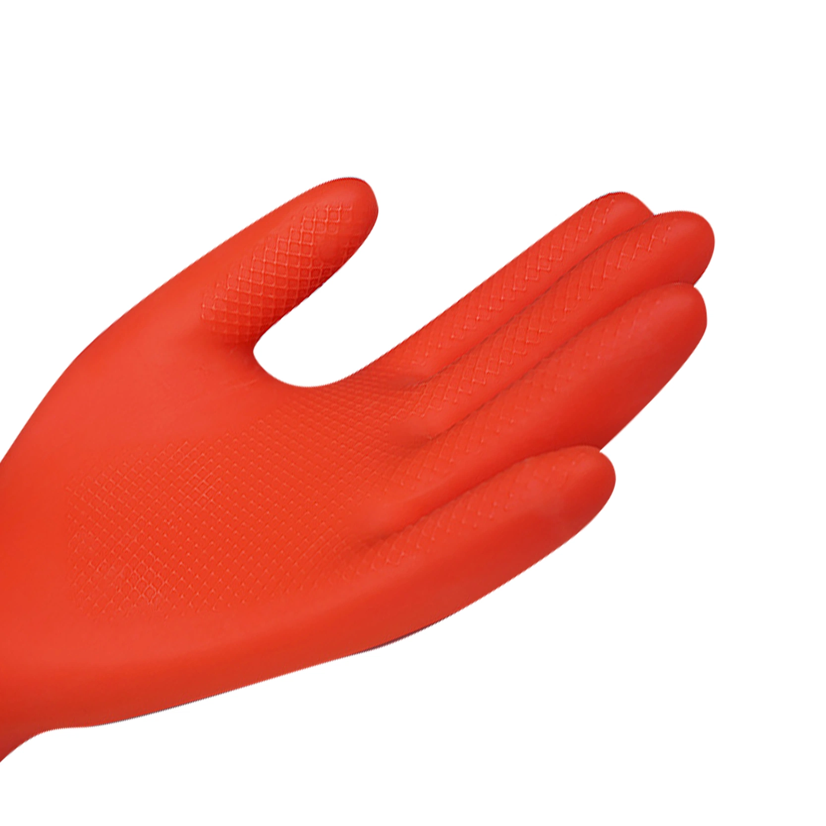 Extra Long Sleeve Red Korea Household Kitchen Cleaning Laundry Washing Rubber Hand Gloves Housework Protective Labor Latex Gloves