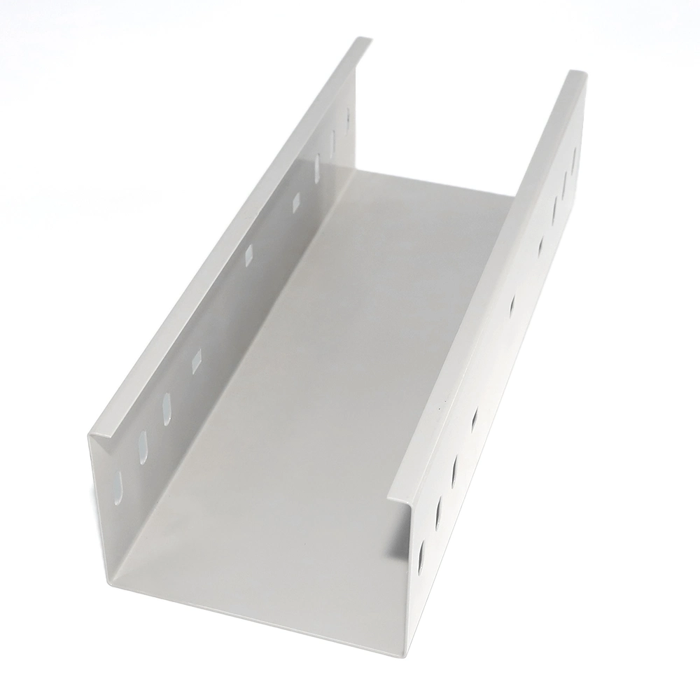 Structured Wiring Heavy Duty Straight Steel Galvanized Cable Tray Cable Trunking Sizes