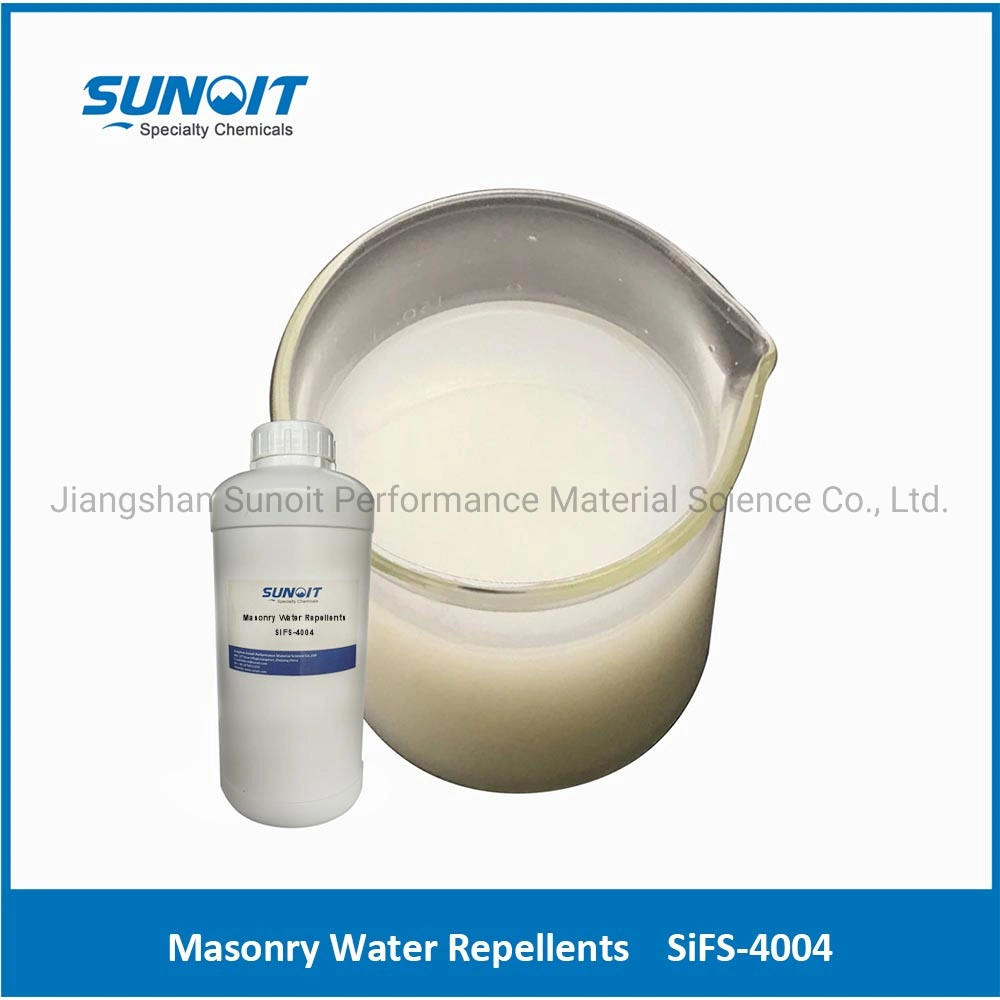 Non-Toxic Mansory Silicone Water Repellents for Aerated Concrete