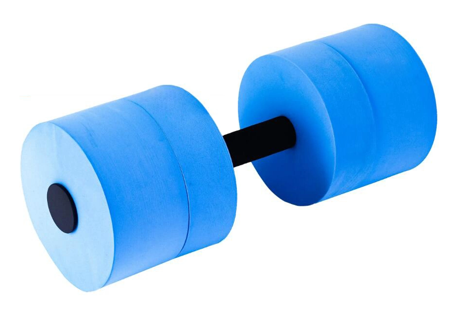 EVA Wholesale/Supplier Custom Logo Round Shaped Colorful Cheap Swimming Foam Waterproof Dumbbells